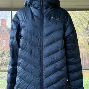 Rab Women's Blue Puffer Jacket